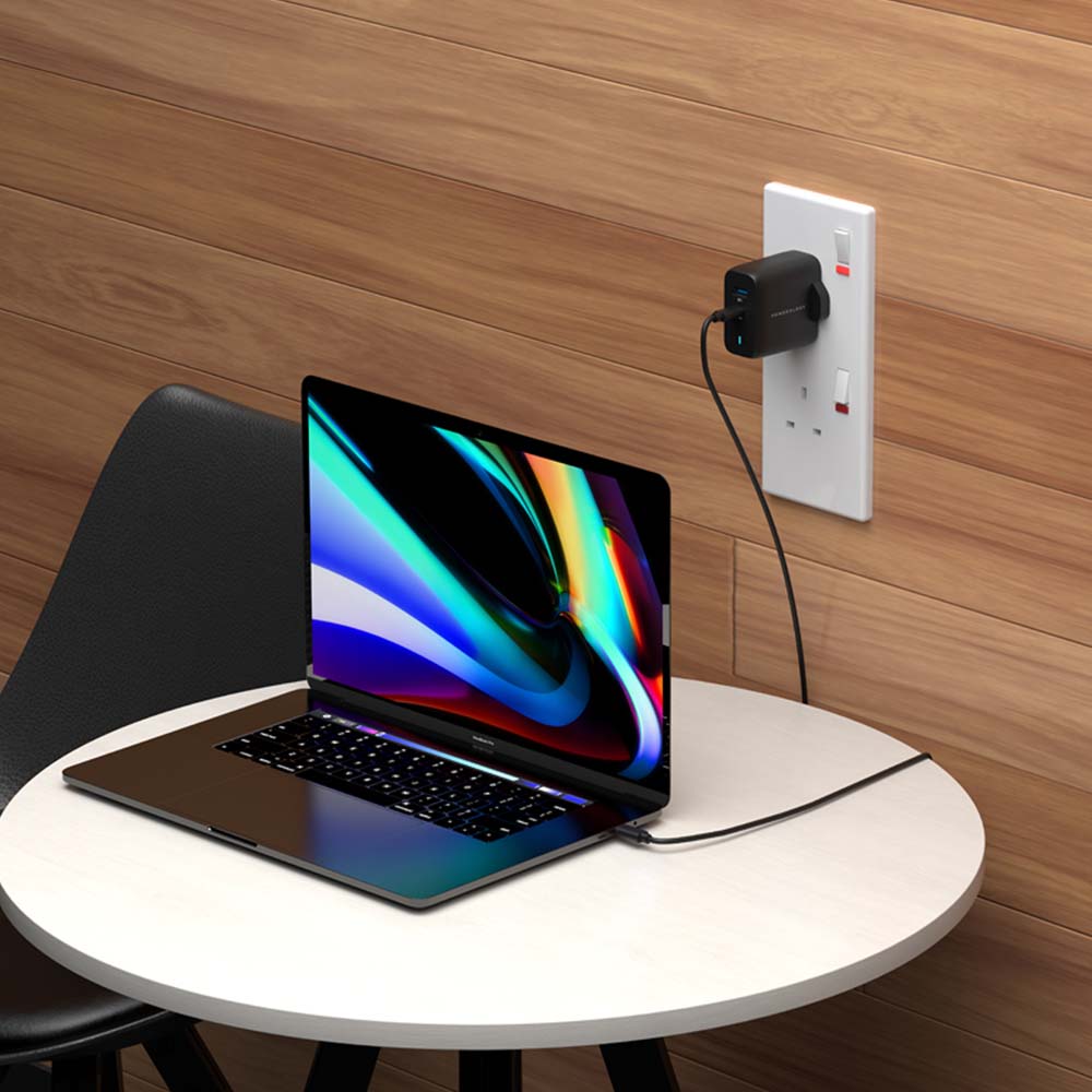 63W GaN Charger – Power Delivery Charger With 45W PD & USB Type-C Cable
