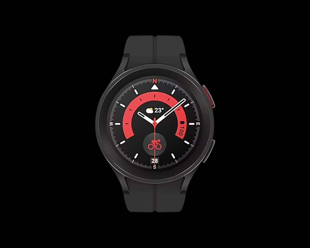 Samsung Galaxy Watch5 Pro Bluetooth 45mm - AMOLED Display, Titanium Case Smartwatch
