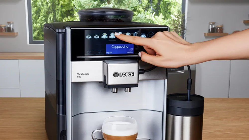 Fully Automatic Coffee Machine | Bosch VERO BARISTA 600 – One Touch Espresso Cappuccino Latte