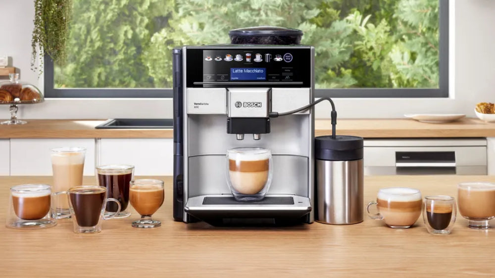 Fully Automatic Coffee Machine | Bosch VERO BARISTA 600 – One Touch Espresso Cappuccino Latte