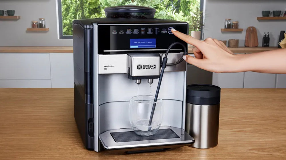 Fully Automatic Coffee Machine | Bosch VERO BARISTA 600 – One Touch Espresso Cappuccino Latte