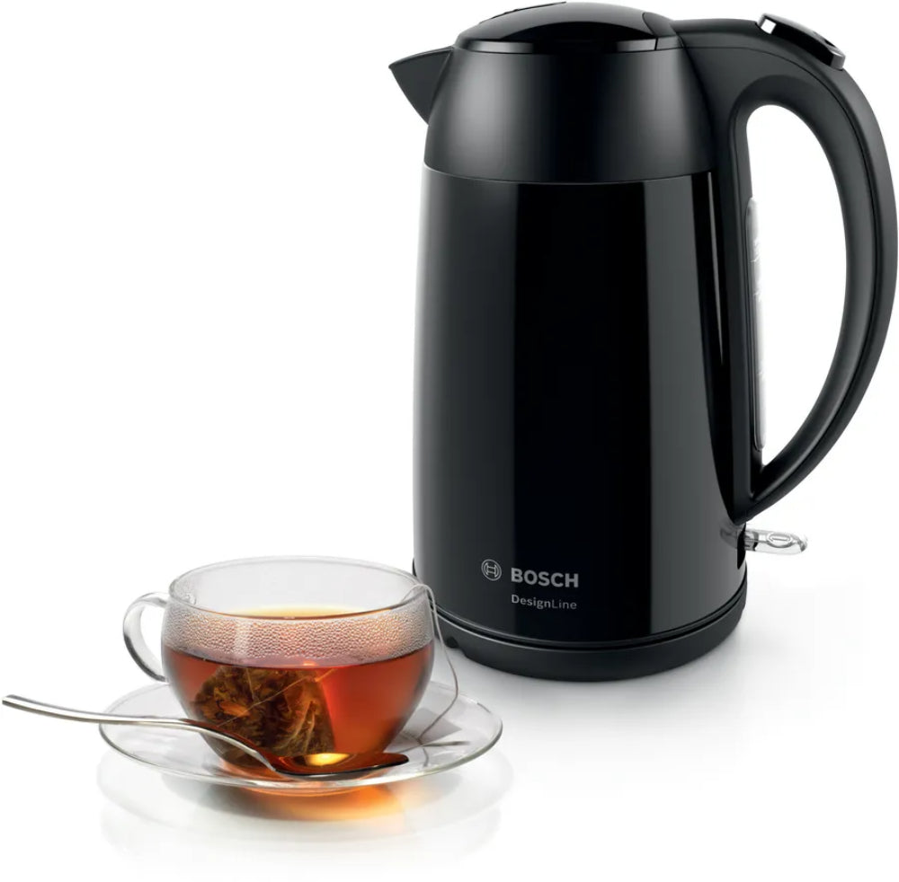 Bosch Electric Kettle - 1.7 Liter Cordless Kettle With Cup Indicator & Limescale Filter