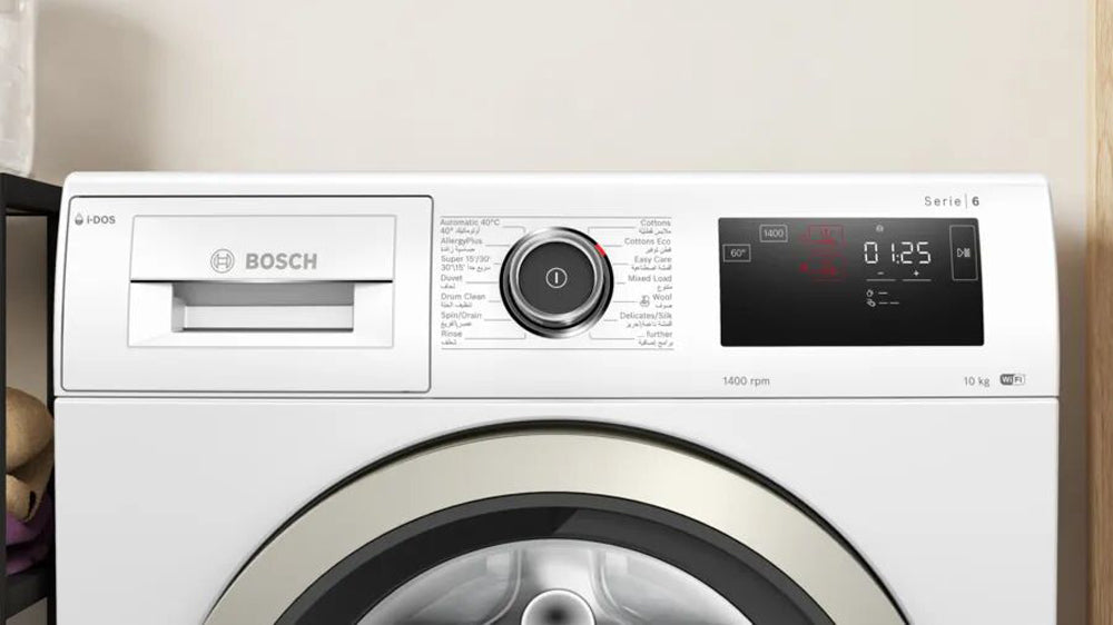 Front Load Washing Machine Bosch 10 Kg Large Capacity | Energy Efficient Washer