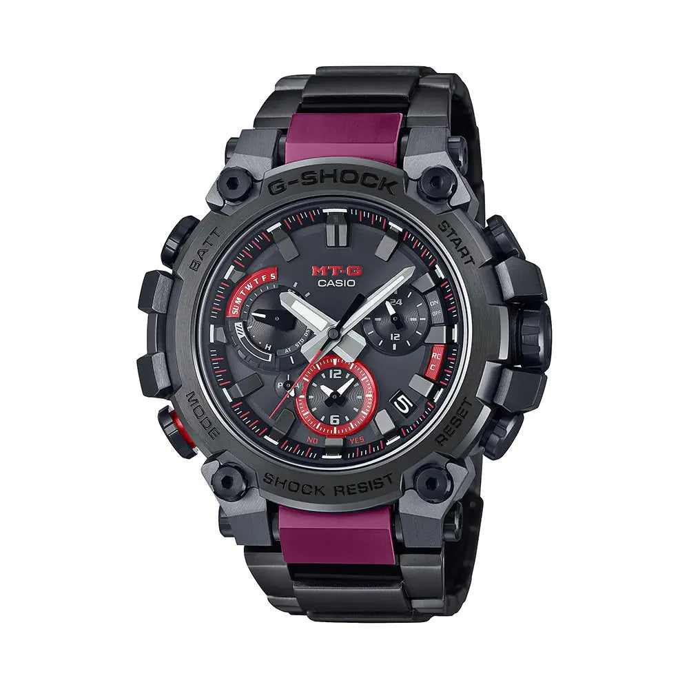 G-SHOCK MT-G Watch - Men's Shock Resistant Resin Stainless Steel Wristwatch