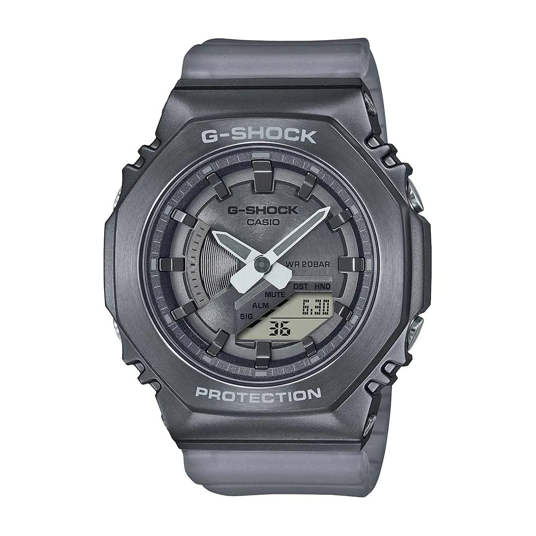 G-SHOCK Metal Watch - Shock Resistant Unisex Wristwatch with Resin Band