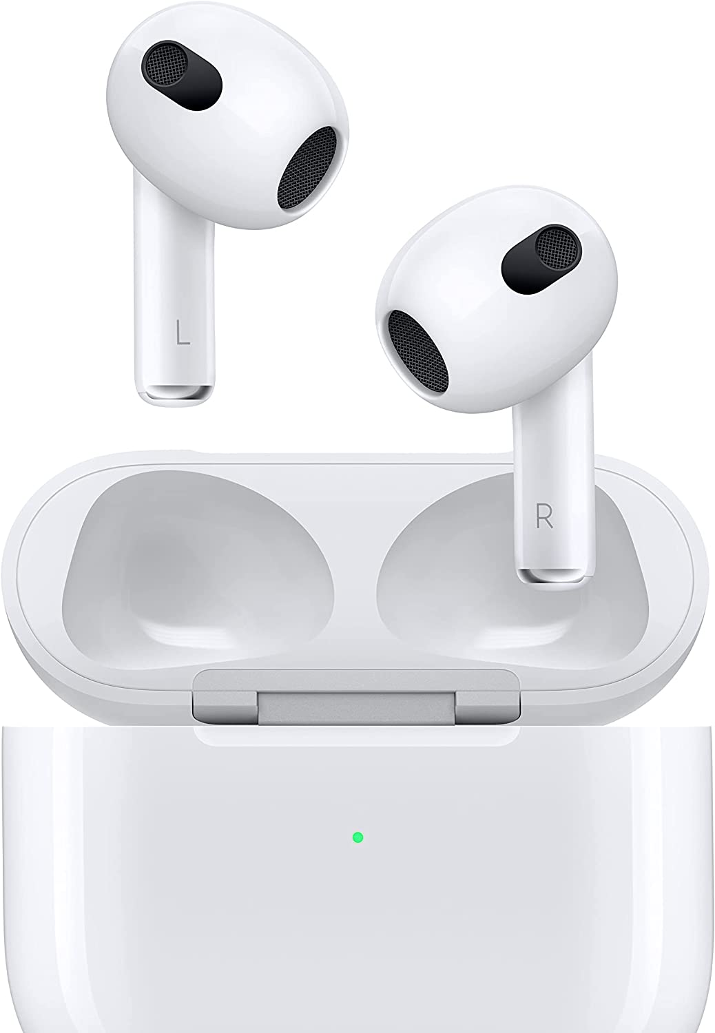 Apple AirPods 3 Wireless Earbuds - Lightning Charging Case | Spatial Audio, Sweat Proof