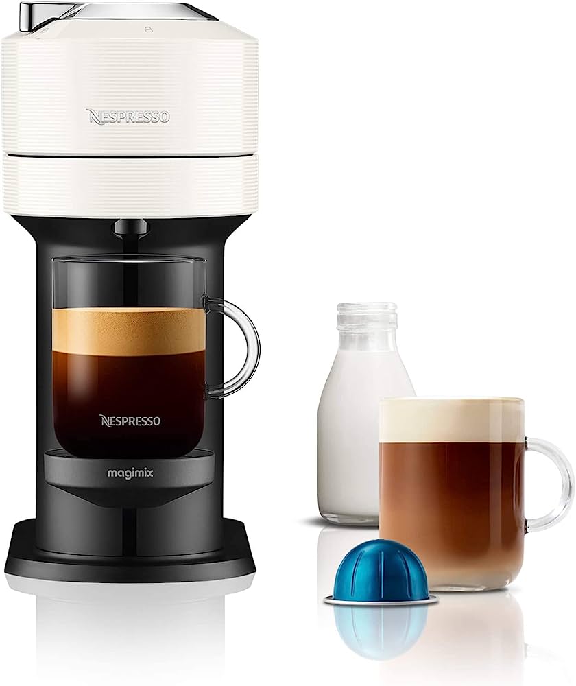 Nespresso Vertuo Next Coffee Machine – White EU Version | Capsule Coffee Maker