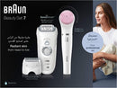 Braun Silk-épil 7 SensoSmart Beauty Set, wet & dry, legs, body & face, 6 attachments