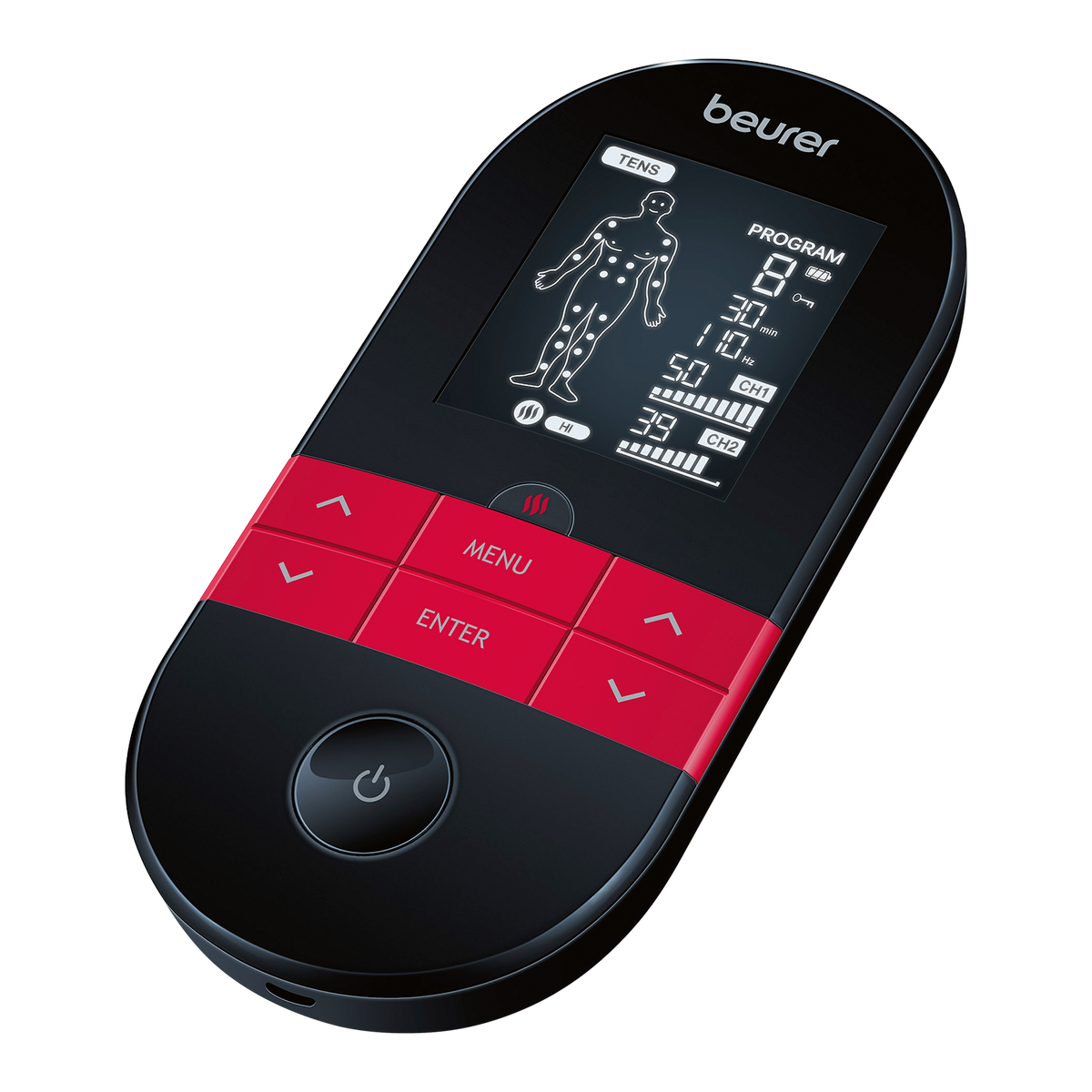The Beurer EM 59 Digital TENS/EMS device with heat function - Lolly