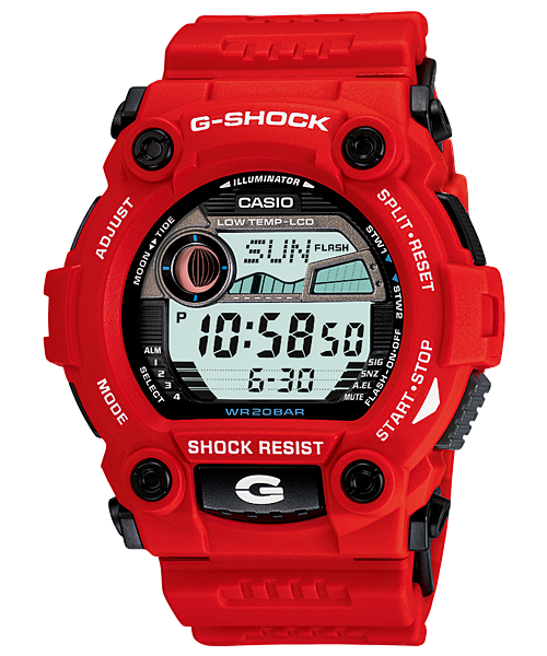 G-Shock Mens Watch - Shock Resistant 200m Water Resistant Digital Sports Wristwatch