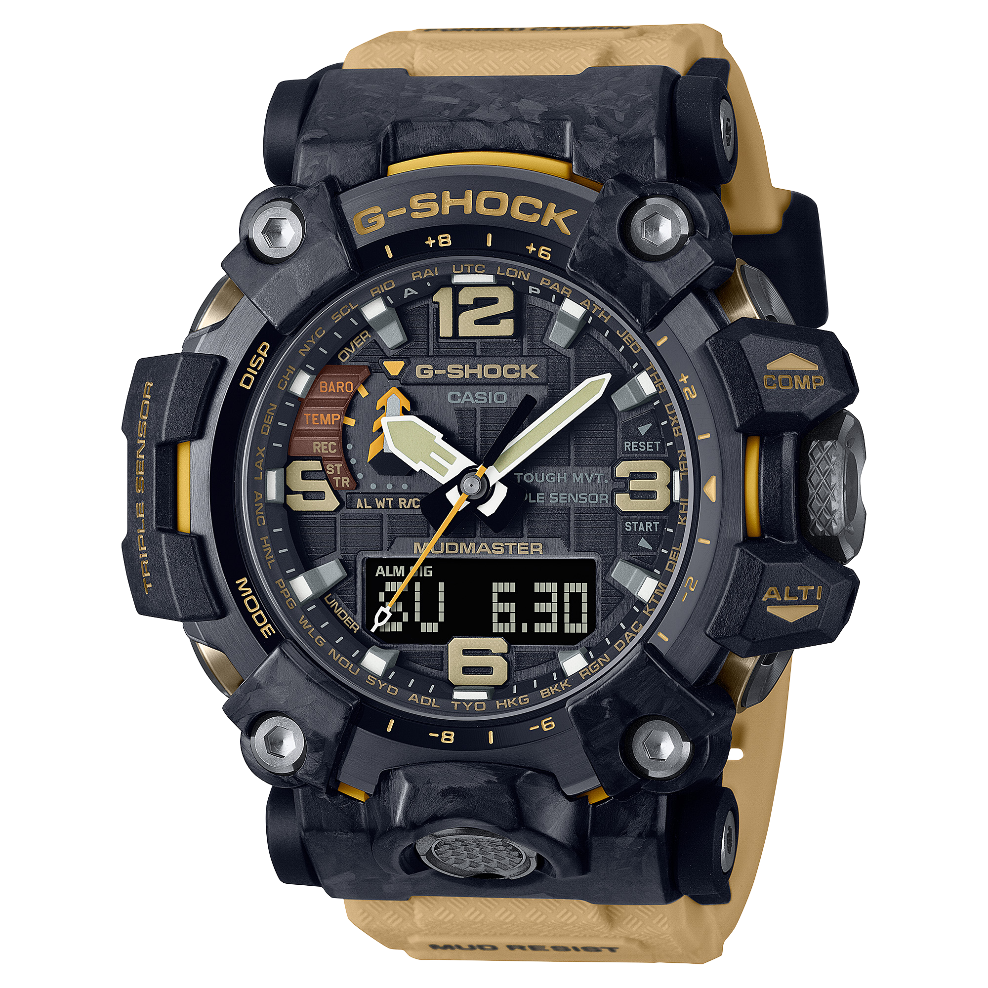 Casio G Shock Men s Analog Digital Watch GWG 2000 1A5DR