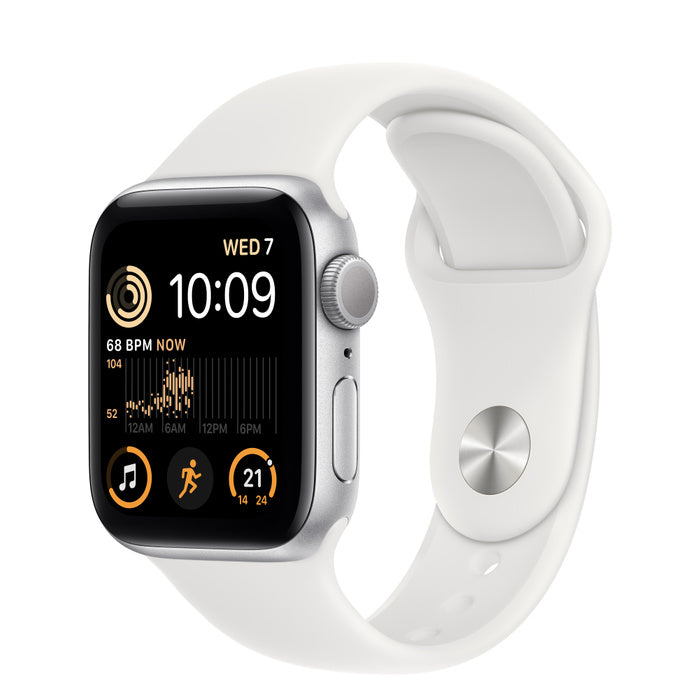 Apple Watch SE GPS Smartwatch - 40mm Aluminum Case, Water Resistant, Crash Detection