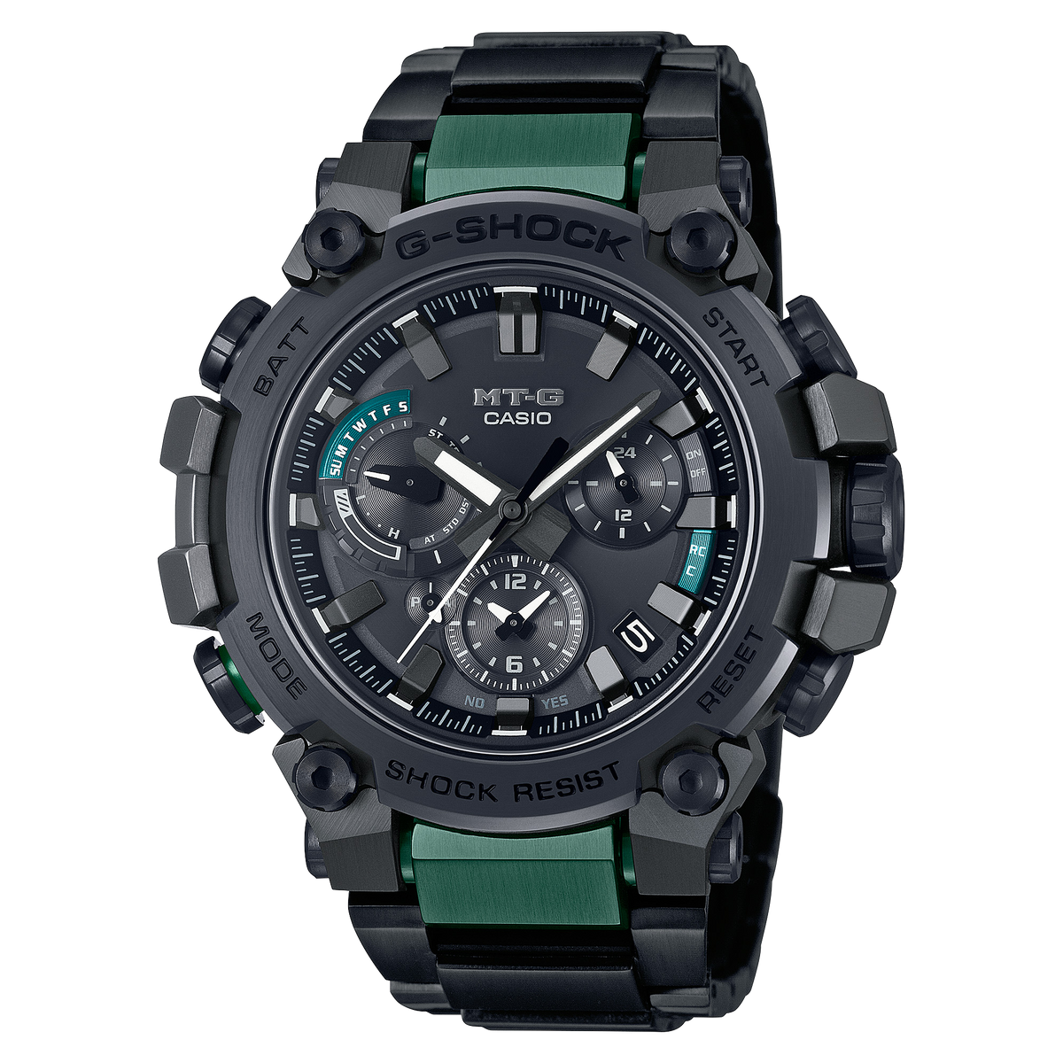 G-SHOCK MT-G Watch - Men's Metal Solar Powered Timepiece with TRIPLE G RESIST