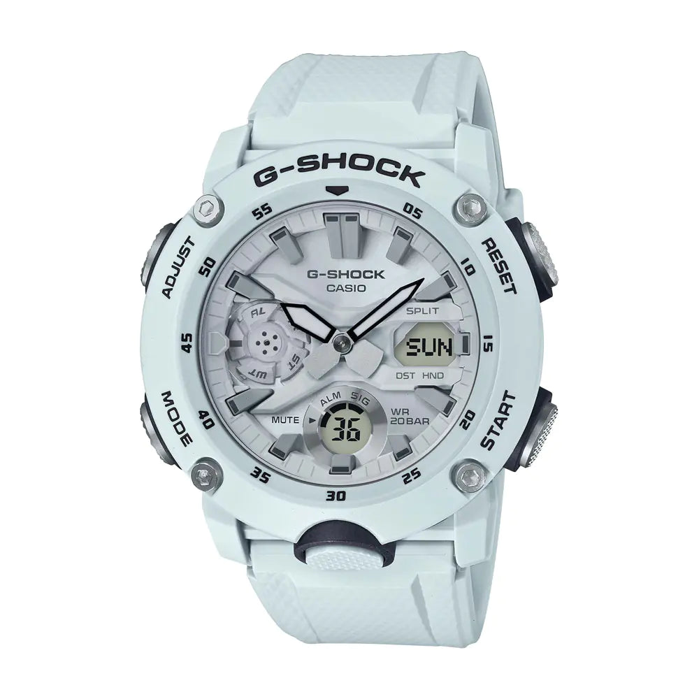 G-SHOCK Men Watch - GA-2000 Series Carbon Resin Casual Analog Digital Timepiece