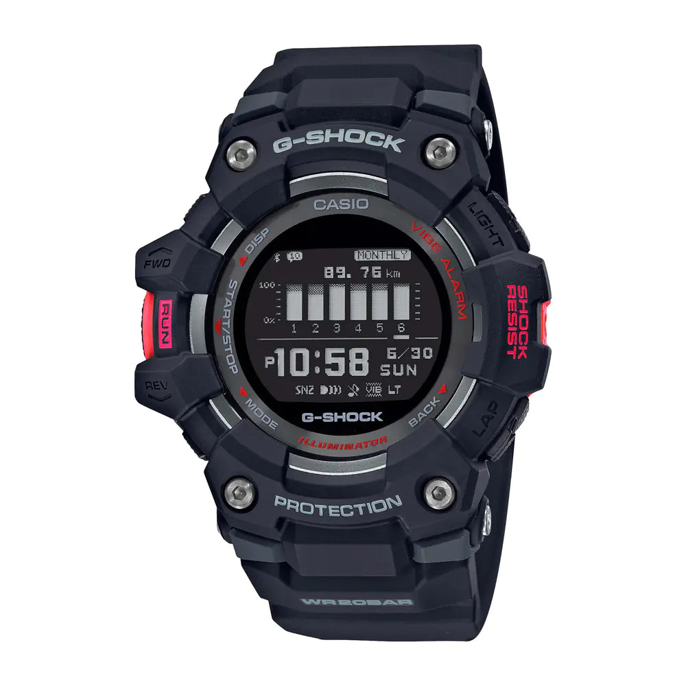 G-SHOCK Sports Watch – Bluetooth Running Watch With Step Tracker & Resin Band