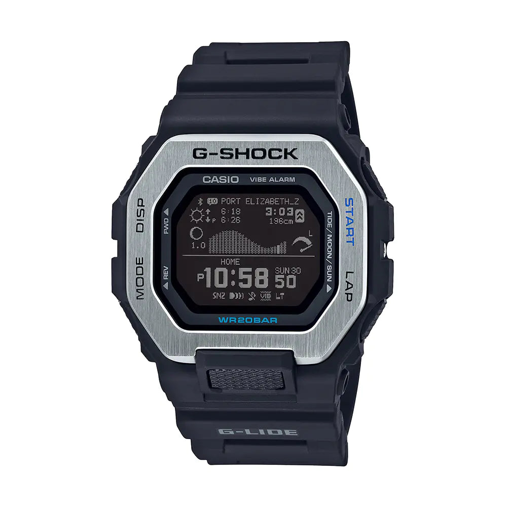 G-SHOCK G-LIDE Watch - Men's Sport Resin Band, Tide Graph & Bluetooth Connected