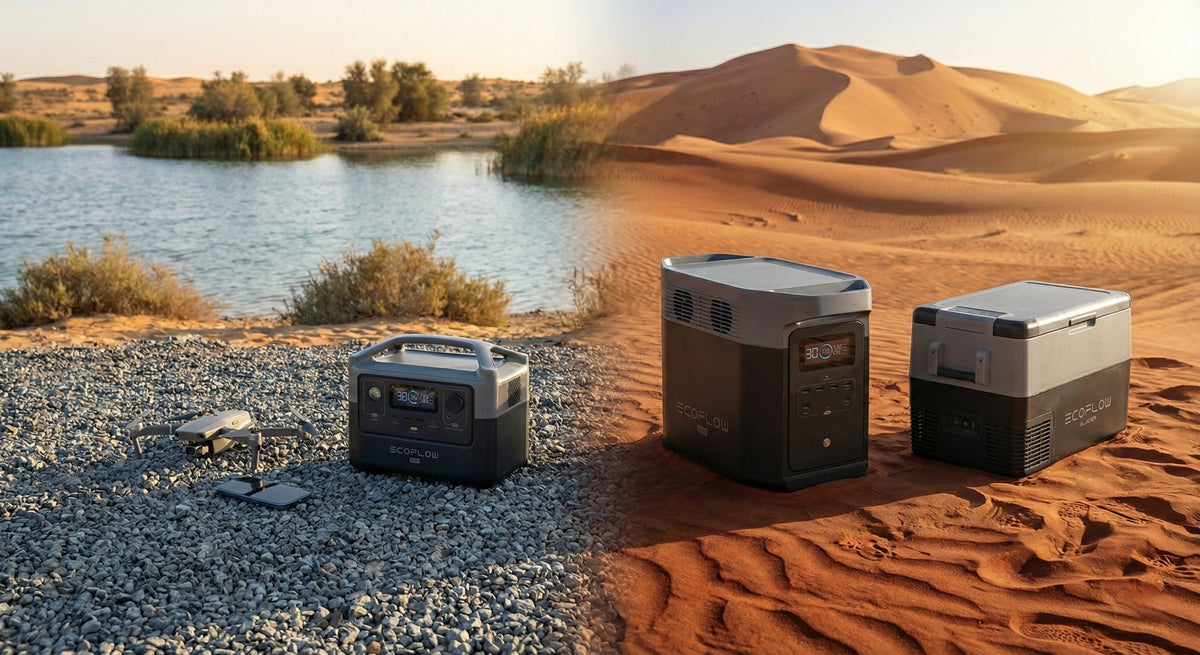 EcoFlow River 2 vs. Delta 2: Which is Best for UAE Camping?