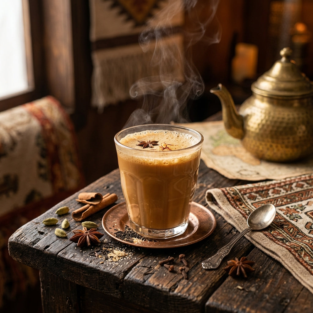 The Journey of Karak: From Historic Spice Routes to Your Daily Cup / رحلة الكرك: من طرق التوابل التاريخية إلى كوبك اليومي