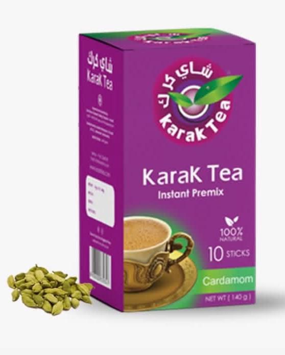 Classic Cardamom Instant Karak Tea Premix (200g Sachets) – Authentic 3-in-1 UAE Blend