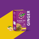 Ginger Instant Karak Tea Premix (200g Sachets) – 100% Natural 3-in-1 Blend