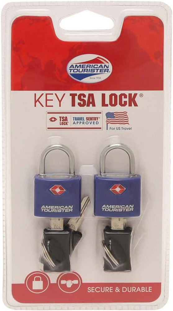 TSA Key Lock American Tourister - Durable Zinc Alloy Travel Luggage Security