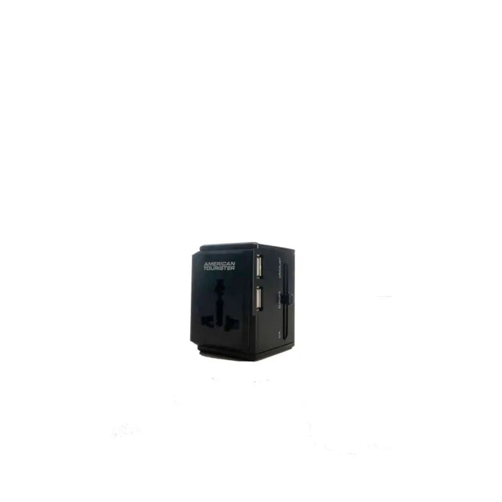 Universal Travel Adapter – American Tourister Compact Travel Charger With 3 USB Ports