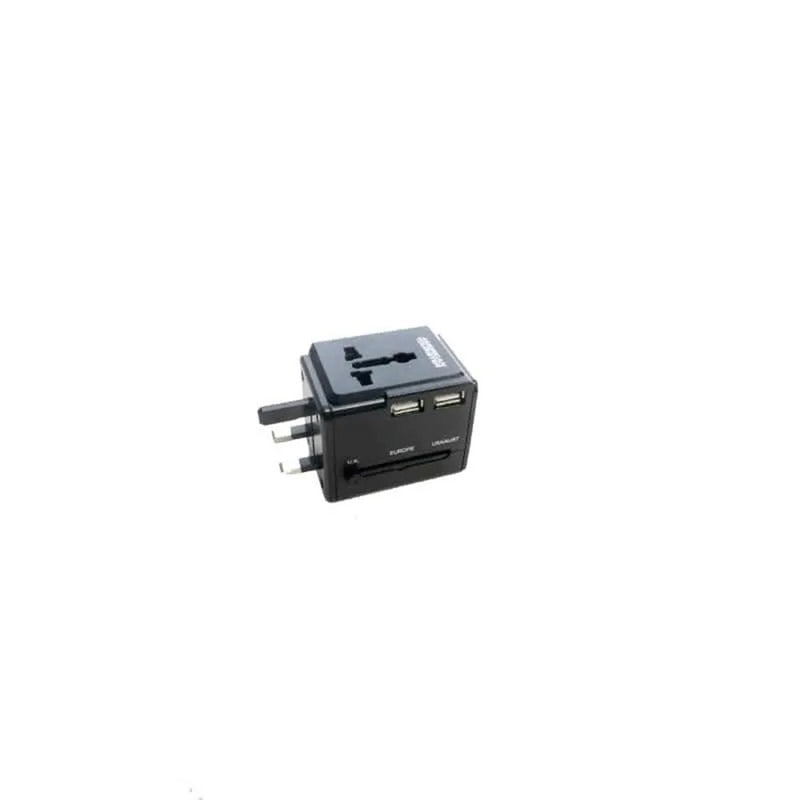 American Tourister UNIVERSAL TRAVEL ADAPTER 3 USB BLACK