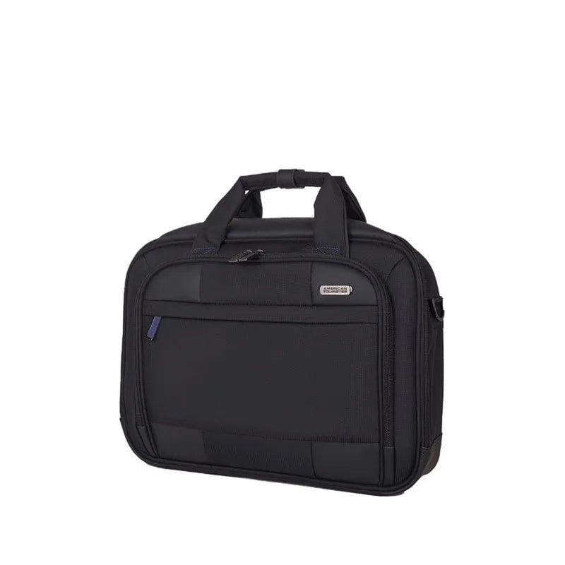 American Tourister MERIT LAPTOP BRIEFCASE M AS BLACK/BLUE