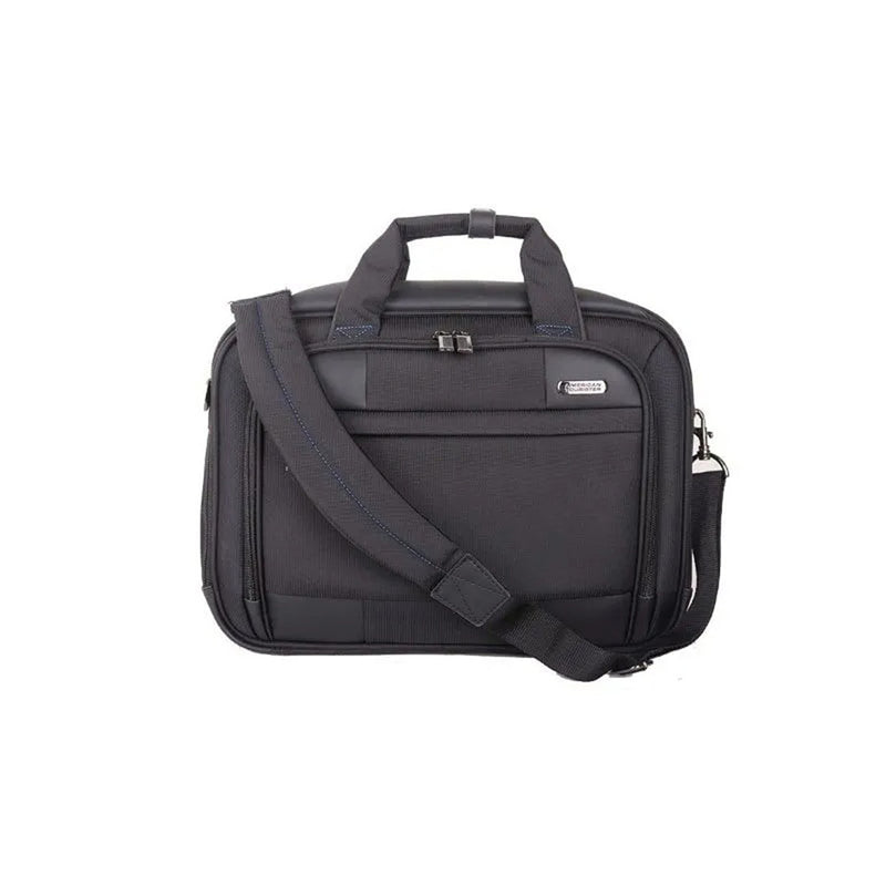 American Tourister MERIT LAPTOP BRIEFCASE M AS BLACK/BLUE