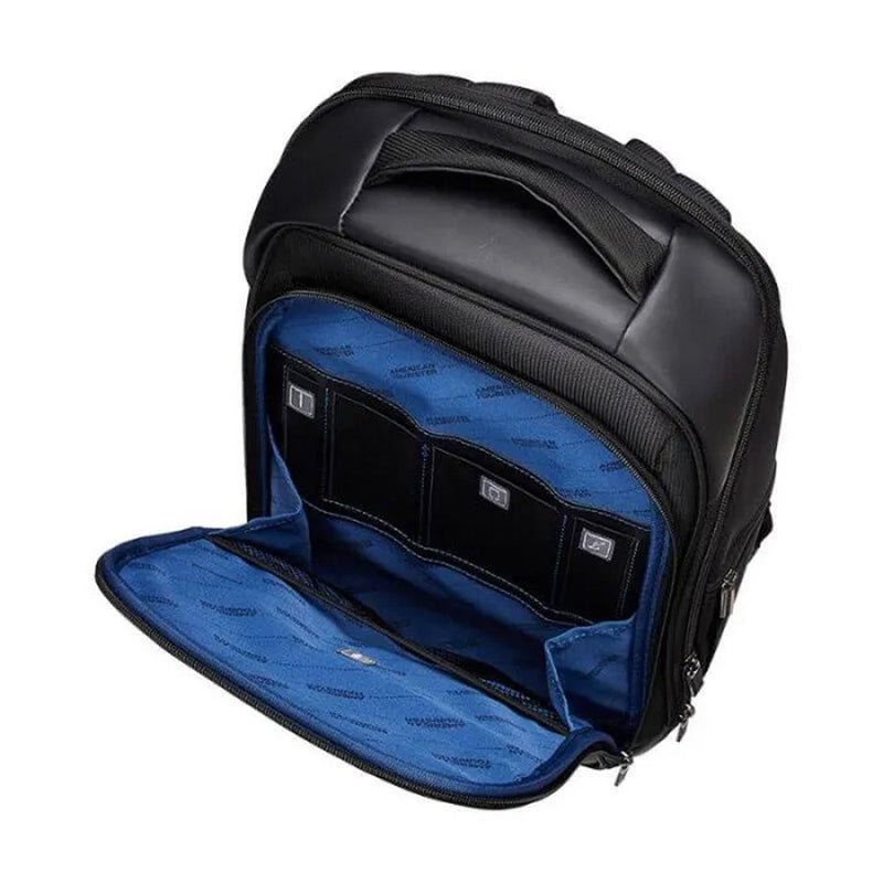 American Tourister MERIT BACKPACK AS BLACK/BLUE