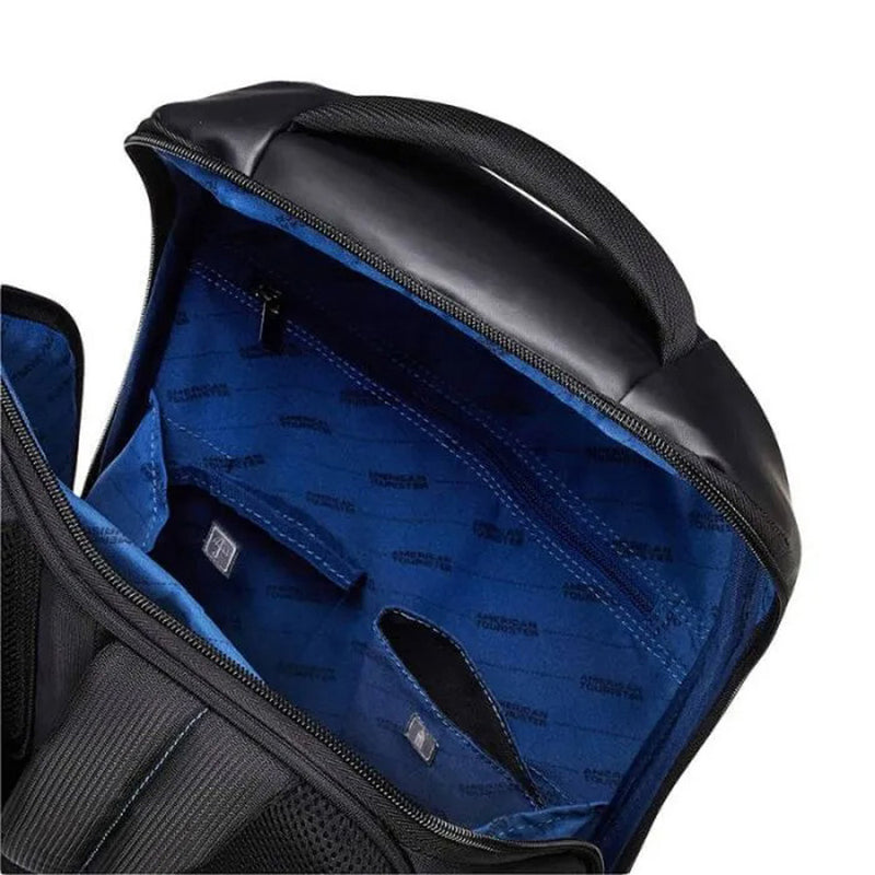 American Tourister MERIT BACKPACK AS BLACK/BLUE