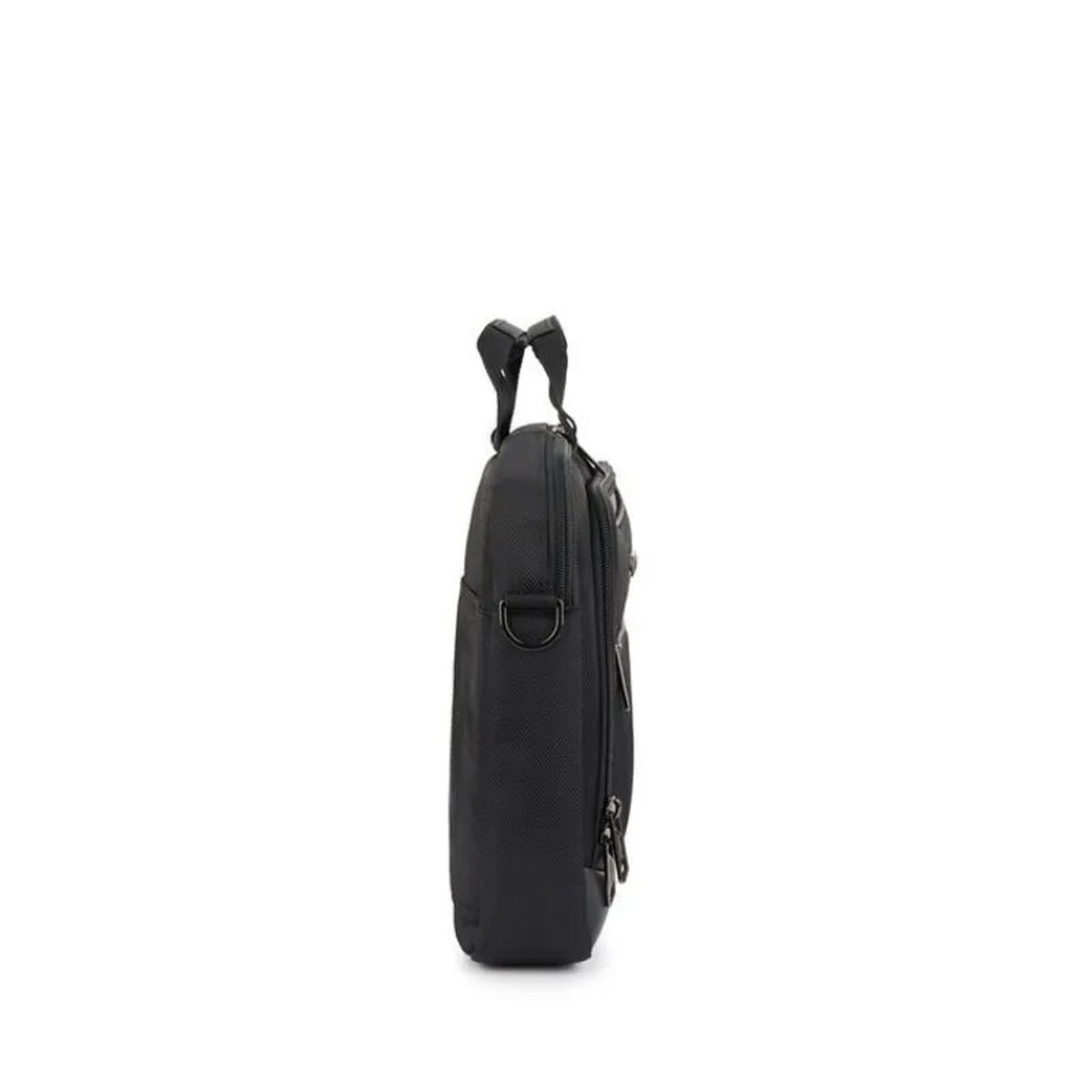 Bass Briefcase Black - American Tourister Business Bag With Laptop Compartment & Antimicrobial Lining