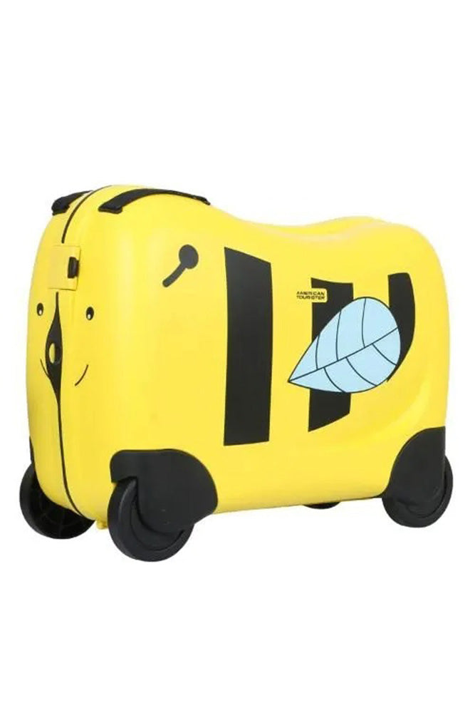 Kids Hard Luggage - American Tourister SkittleNext PT Bee Design Suitcase with Secure Lock