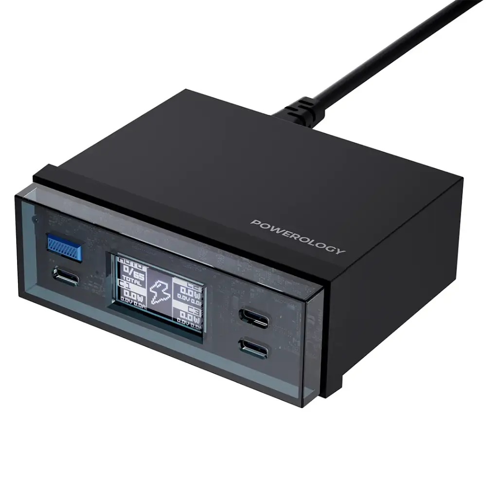 Desktop Charging Station - Power Hub Charger 65W Fast USB C Dock