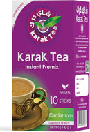 Unsweetened Cardamon Instant Karak Tea Premix (140g Sachets) – 100% Natural Blend