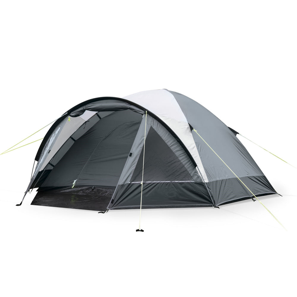 Poled Camping Tent - Kampa Brighton 4P Touring Tent | Lightweight Waterproof Shelter