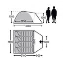 Kampa Brighton Poled Tent 4P