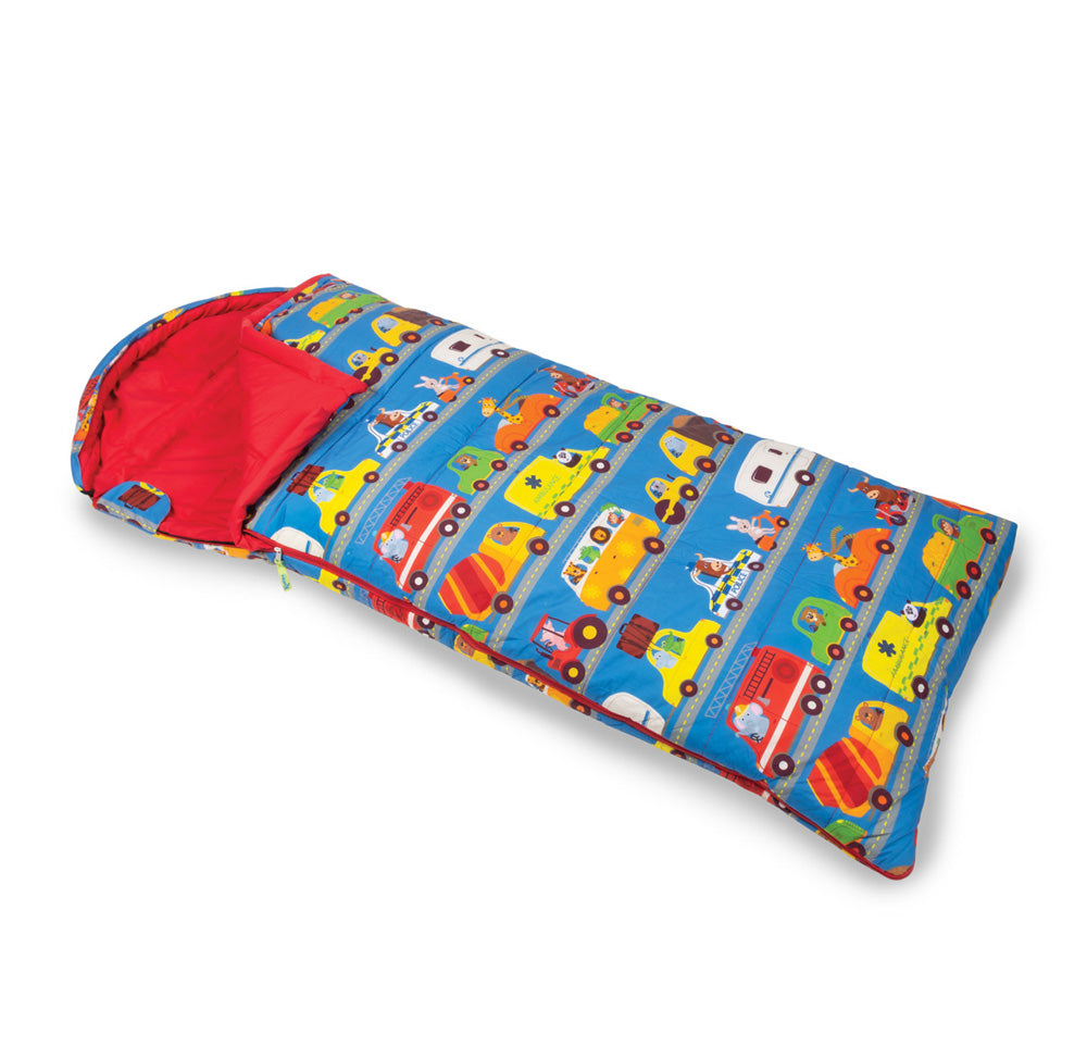 Children Sleeping Bag - Colorful Kids Sleeping Bag With Durable Polycotton Shell