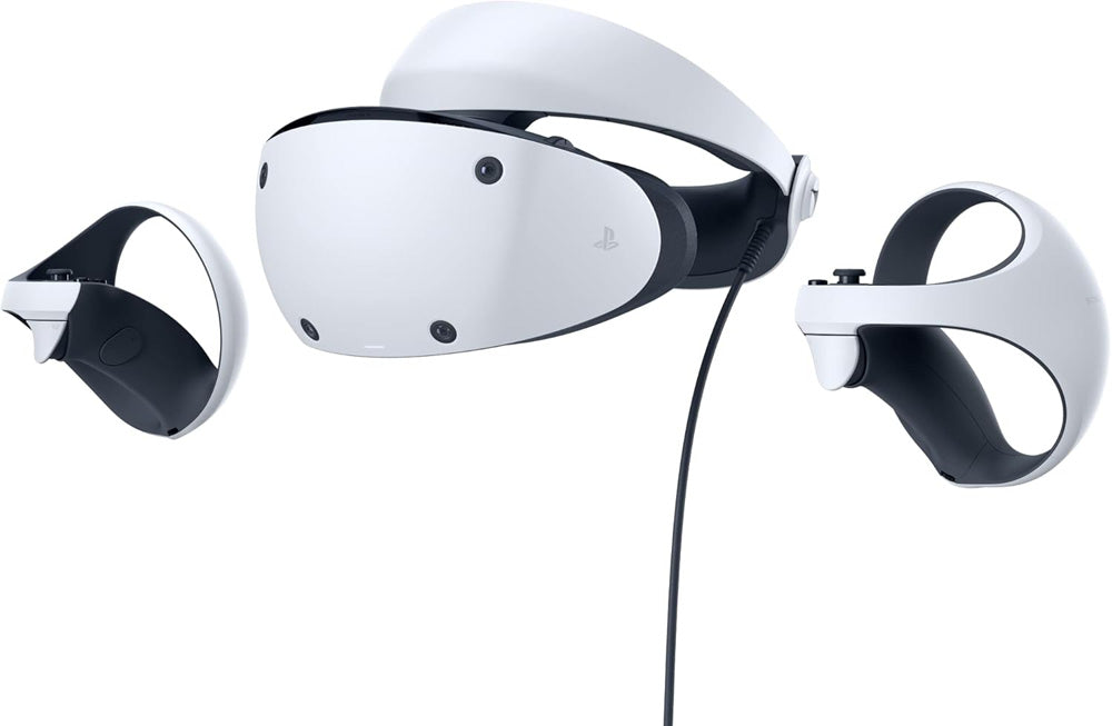 PlayStation VR2 Headset | OLED VR Screen, Haptic Feedback Controller & PS5 VR Compatibility