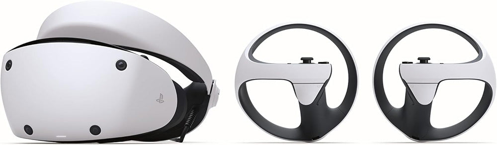 PlayStation VR2 Headset | OLED VR Screen, Haptic Feedback Controller & PS5 VR Compatibility