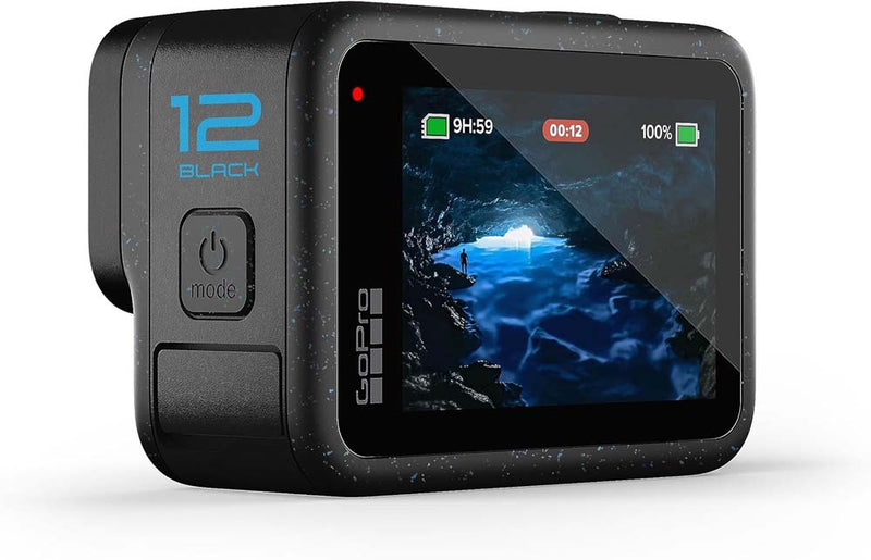 GoPro HERO12 Action Camera with 5.3K Video and HyperSmooth 6.0 Stabilization| Black