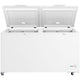 Daewoo Chest Freezer 508L - Large Capacity White Free Standing Freezer