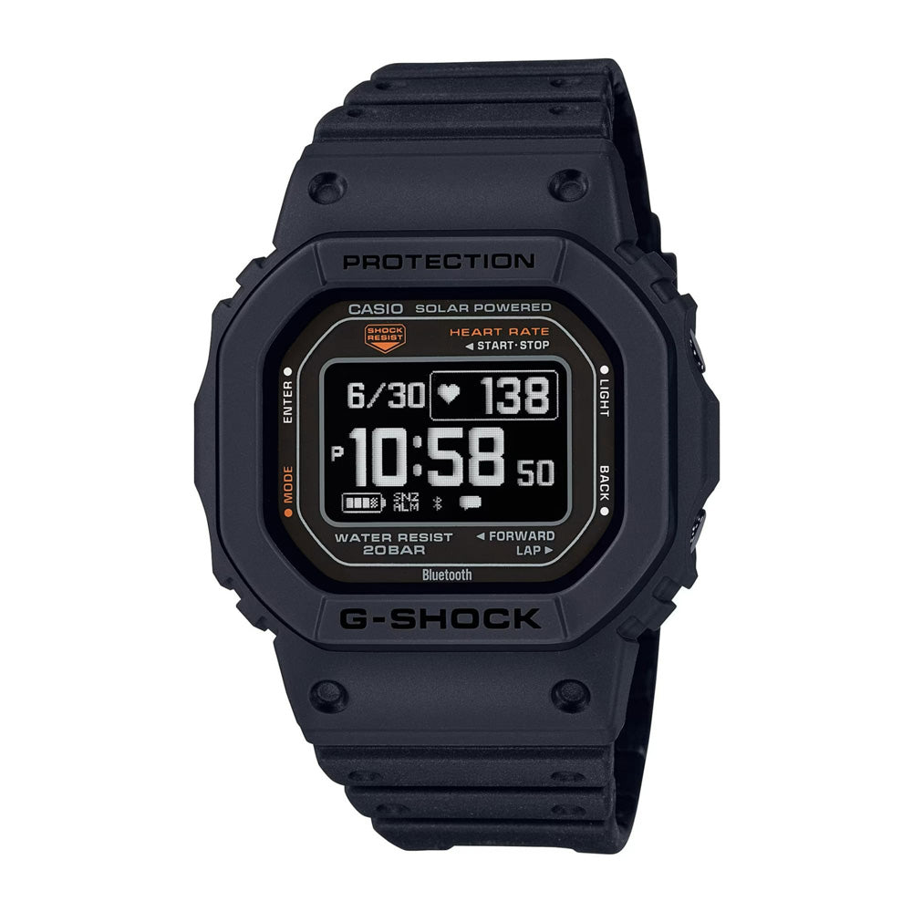 G-Shock Digital Watch - Casio DW-H5600 Men's Multi-Sport Fitness Tracker | Solar Powered, Shock Resistant