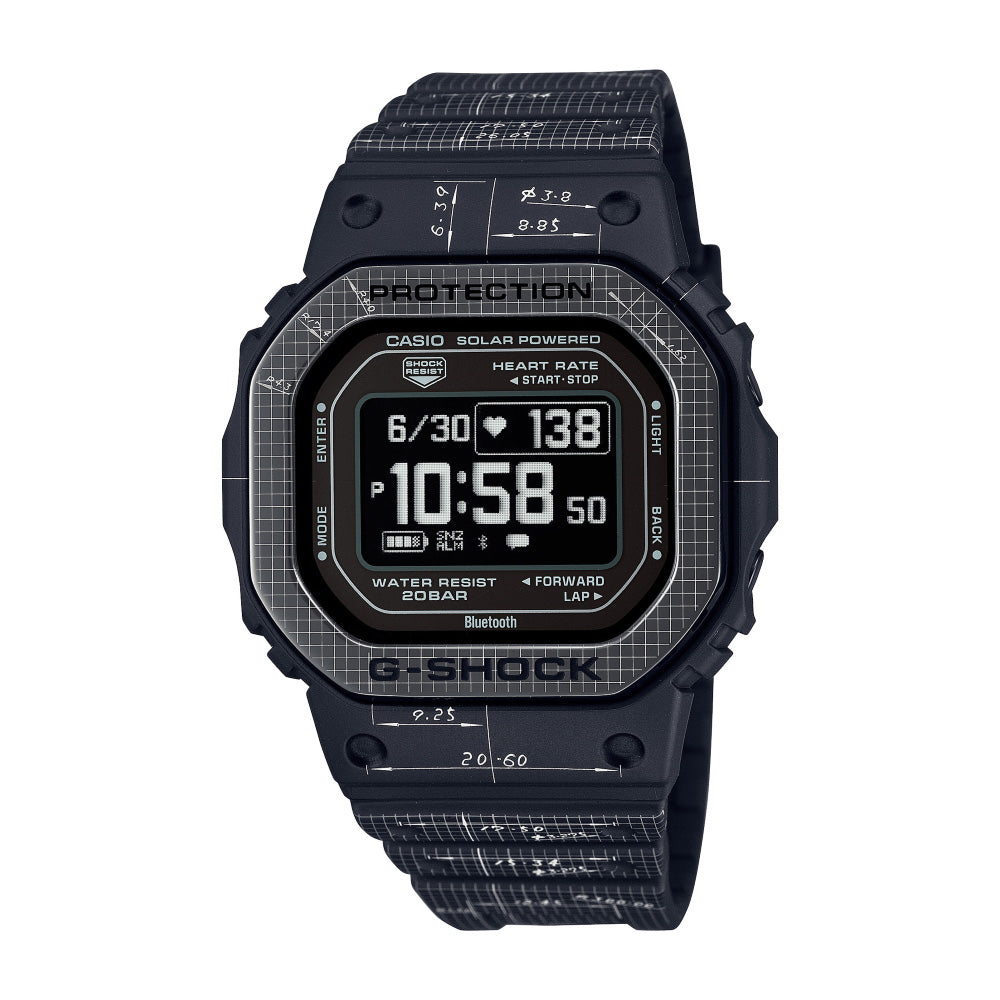 G-SHOCK Sport Watch - Men's Digital Fitness Watch With Heart Rate Monitor & Solar Power