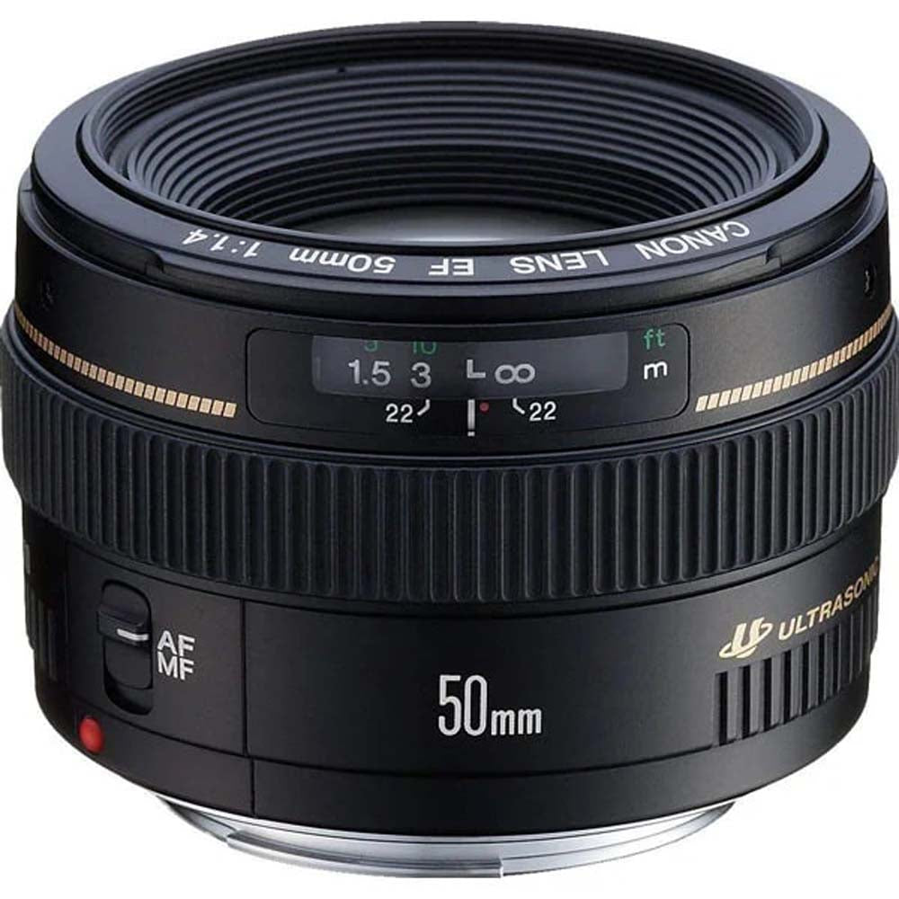 Canon 50mm f1.4 Lens – Standard Prime Lens with Fast Autofocus & Bokeh Effect