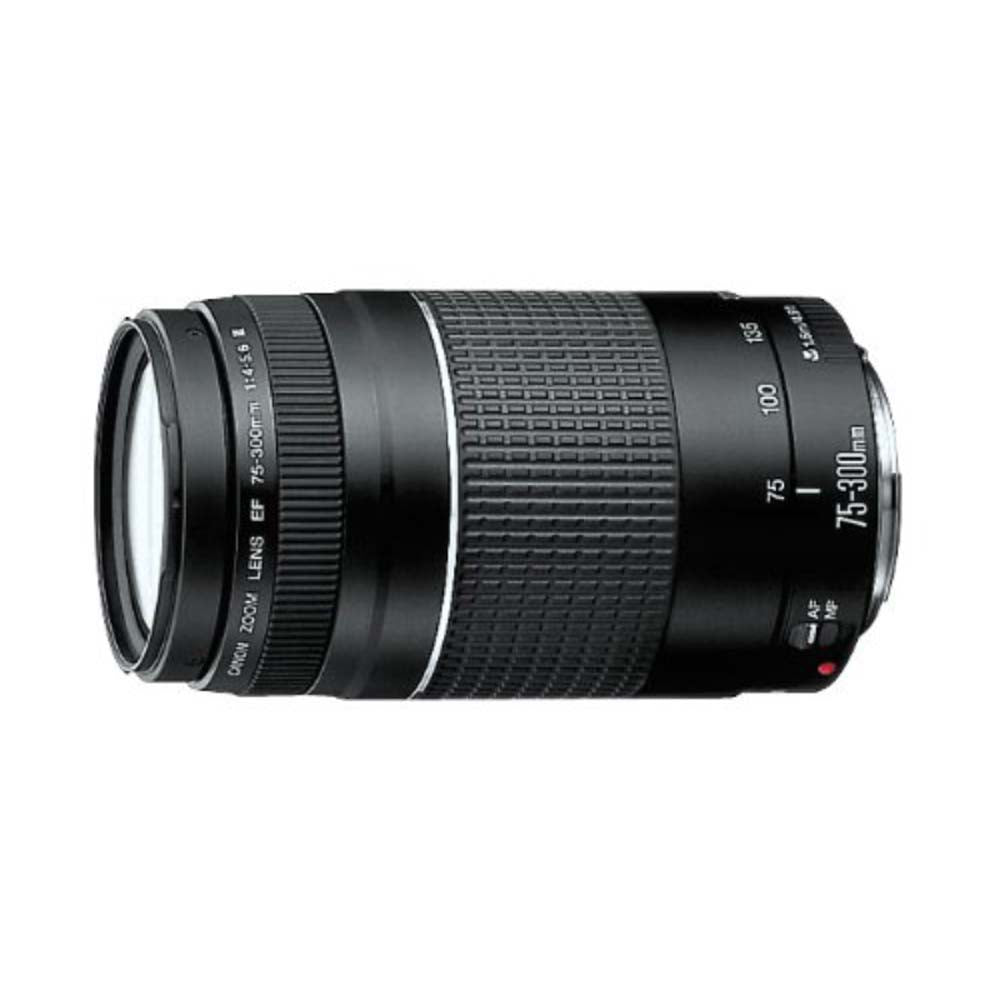 Telephoto Zoom Lens Canon EF 75-300mm f/4-5.6 III Compact Lightweight DSLR