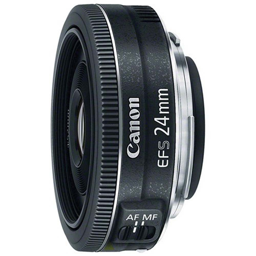 Canon EF-S 24mm Lens - Compact Pancake Design for Travel Photography | Large Aperture & Quiet Focusing