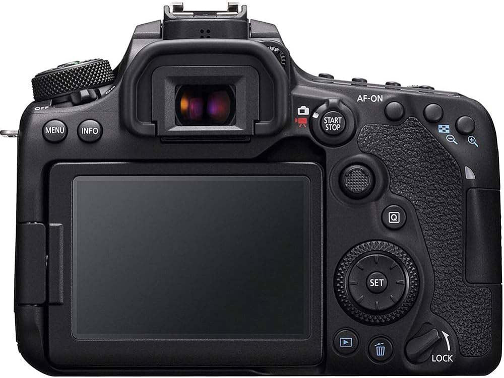 Canon 90D DSLR Camera with 18-135mm Lens Kit - 32.5MP APS-C Sensor, 4K Video