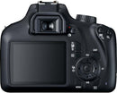 Canon EOS 4000D Digital SLR Camera Kit – 18MP, 18-55mm & 75-300mm Lenses