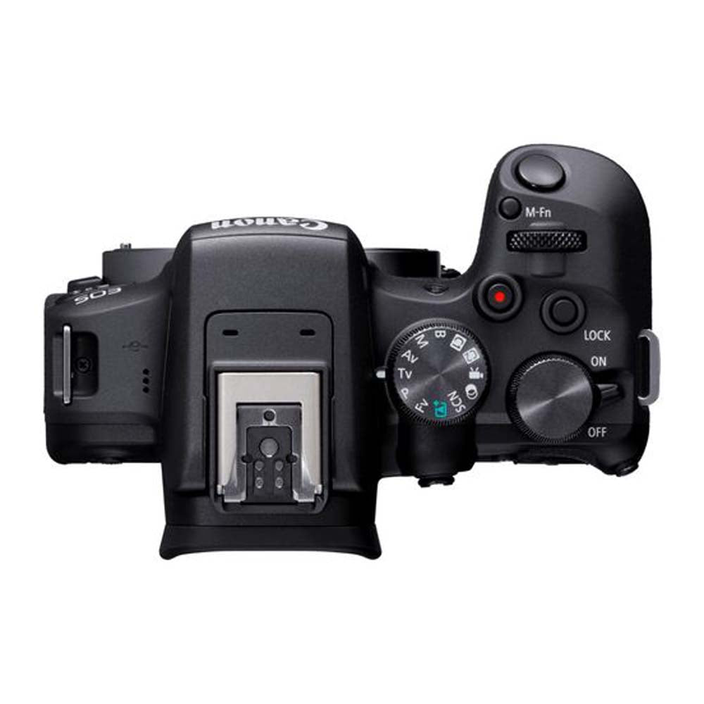 Canon EOS R10 Camera Mirrorless Digital Body - APS-C Sensor, 4K Video Recording